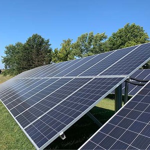 Conception à faible coût personnalisée ZAM Zinc Aluminium Magnésium Montage au sol Structure de <span class=keywords><strong>support</strong></span> photovoltaïque <span class=keywords><strong>pour</strong></span> panneau solaire - Product Image 5