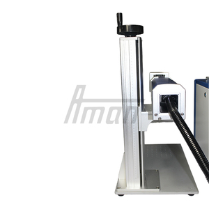 เครื่องเลเซอร์ไฟเบอร์สำหรับทำเครื่องหมาย 60 วัตต์ สำหรับชิป IC ปุ่มโทรศัพท์มือถือ ระยะการทำเครื่องหมาย 200*200 มม. โหมดการทำงานแบบพัลส์ - Product Image 2