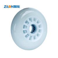 Roues de patins à roulettes LED brevetées 82A 85A 90A PU, auto-alimentées, lumineuses et clignotantes, sans batterie, vente en gros directe d'usine
