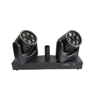 Stslite 60TW RGBW LED Cabeza Móvil Spot Light IP33 CRI90 Aleación de Aluminio DMX512 Activación por Sonido Regulable Luz de Escenario DJ Discoteca