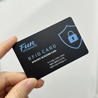 Tarjeta de Bloqueo RFID/NFC de PVC para Prevenir el Uso No Autorizado y la Lectura de Tarjetas de Crédito - Protector de Cartera