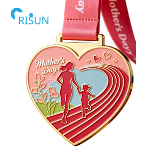Médaille personnalisée pour la fête des mères, la meilleure maman, la mère, mini marathon virtuel, médaille de course, médaille personnalisée pour la fête des mères - Product Image 3