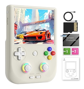 High Quality 4 Inch <strong>Touch</strong> Screen RG406V Android Handheld <strong>Game</strong> Console Wireless Casting Dual Joystick Multigame Mode - Product Image 1