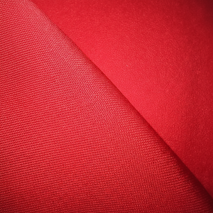 Tejido de punto estirado de Spandex de poliéster 94/6 de la mejor calidad para ropa deportiva directo de fábrica traje de baño rojo malla costilla de secado rápido - Product Image 1