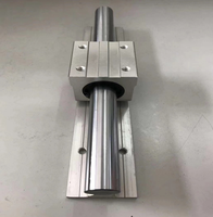 Guide linéaire SBR16 de diamètre 16 mm pour pièces de mouvement linéaire CNC avec 2 guides SBR16