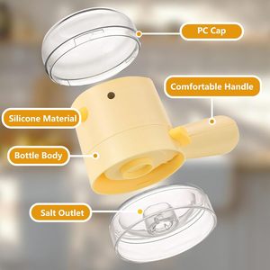Precise 0.5g Quantitative Salt <b>Shaker</b> One-Press Dosing Spice Dispenser for Healthy Low Sodium Diet Kitchen Seasoning <b>Bottle</b> - Product Image 2