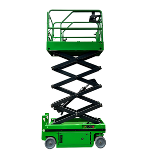 20% de Descuento en Plataforma Elevadora Eléctrica Autopropulsada de 4-12 m, Plataforma Hidráulica con Motor Eléctrico, Mini Elevador de Tijera - Product Image 1