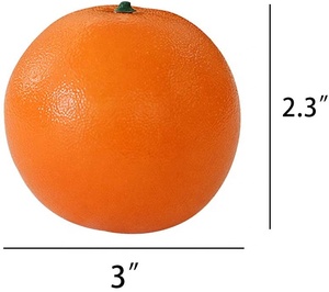 Artificiel Orange <span class=keywords><strong>Faux</strong></span> <span class=keywords><strong>Fruits</strong></span> De Cuisine En Plastique Alimentaire Parti Décoratif <span class=keywords><strong>Fruits</strong></span> - Product Image 3