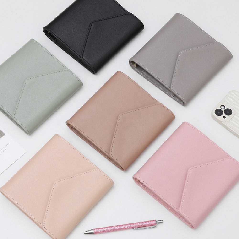 card binder organizer Handmade Leather journal A6 Ring Binder Planner Notebook main image 0