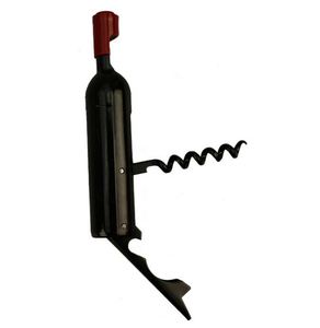 Cheap Price and Good Quality Eco-Friendly Stainless Steel Wine Bottle-Shaped Bottle <b>Opener</b> - Product Image 2