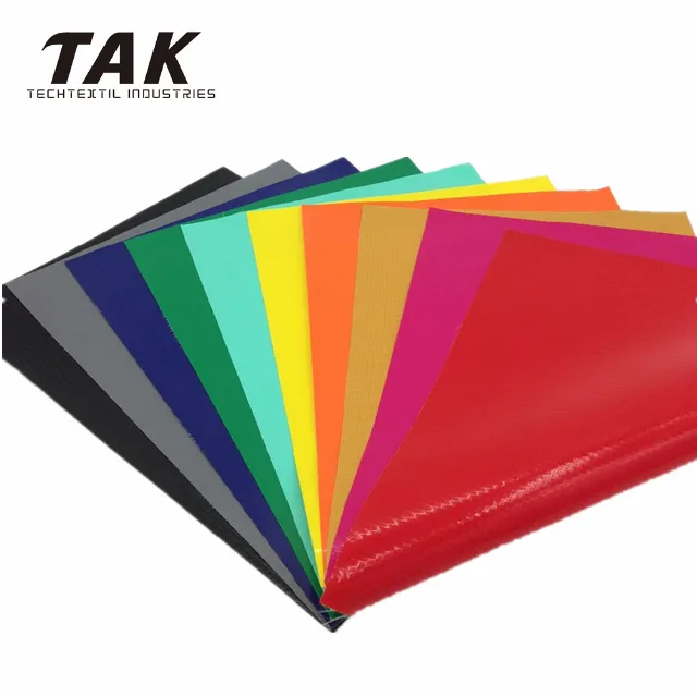 TAK 550gsm ~ 700gsm kain terpal PVC industri Super kuat