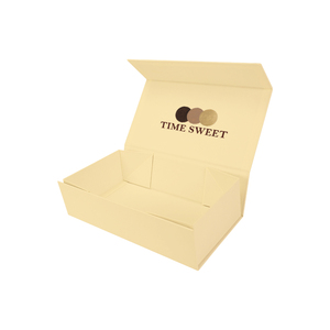 Boîte-cadeau rigide personnalisée carton à biscuits aux amandes et à pâtisserie avec logo imprimé boîtes en papier d'emballage de boulangerie de qualité alimentaire avec insertion fendue - Product Image 2