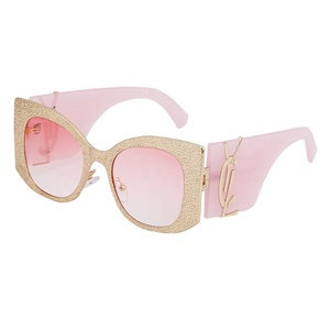 2025 all'ingrosso nuova signora occhiali da sole di moda l'ultimo lucido grande telaio occhiali da sole esclusivi per le donne occhiali - Product Image 6