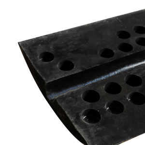 1 चैनल उच्च-शक्ति यातायात लेन सड़क गति टक्कर रबर केबल रक्षक - Product Image 5