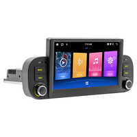 GPS Mobil 4 Core Layar HD 7 Inci WiFi Wireless Carplay Android Auto Radio FM Android untuk Fiat Panda Sistem Audio Mobil Android