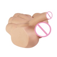 Muñeca Sexual Masculina Netphi con Vagina Realista, Dildo, Torso Suave, Juguetes Sexuales para Adultos, Masturbador Anal Ajustado para Mujeres, Piel Suave Impermeable