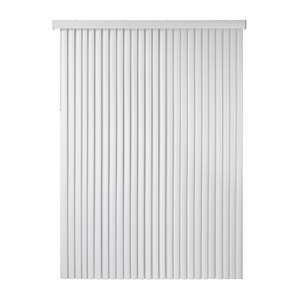 Stores verticaux OEM de luxe de 3.5 pouces en PVC au design moderne, volet roulant pour la maison, le bureau, l'appartement et les fenêtres, matière plastique de qualité - Product Image 4