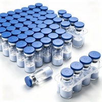 GHK-Cu de haute qualité, cuivre bleu 50mg 100mg, produits de soin de la peau, qualité cosmétique, poudre de GHK-Cu, prix de gros usine GHK-Cu