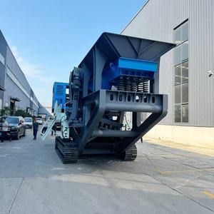 Crawler penghancur batu kapur seluler, penghancur batu, peralatan penghancur batu perayap untuk pertambangan dan Pengangkutan - Product Image 3