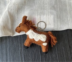 Figurine de poney en feutre super mignonne et populaire pour pendentif, sac, <span class=keywords><strong>porte</strong></span>-clés - Product Image 6