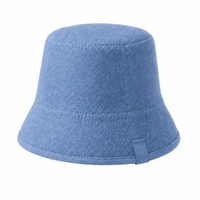 Gorro de Baño de Lujo Reutilizable, Gorro de Sauna de Fieltro de Lana Australiana con Logotipo Personalizado para Ducha y Spa, Protección para el Cabello