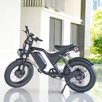 Bicicleta Eléctrica Todoterreno de 15Ah con Doble Suspensión, Cuadro de Aluminio, Neumáticos Anchos para Montaña y Carretera