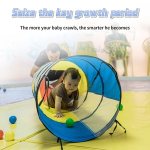 Tunnel per Bambini, Tubo per Gattonare, Giocattolo per Interni ed Esterni, <span class=keywords><strong>Tenda</strong></span> Tunnel <span class=keywords><strong>Arcobaleno</strong></span> per Neonati - Product Image 4