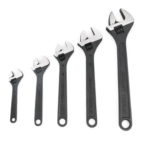 All Types Carbon Steel CRV Forged PVC Handle Spanner Monkey Adjustable Wrench