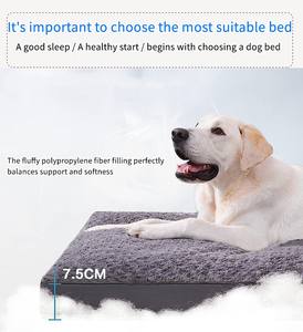 Amazon <span class=keywords><strong>Best</strong></span>-Seller köpek halısı-çıkarılabilir ve yıkanabilir 4-sezon kediler ve köpekler için kaymaz <span class=keywords><strong>Pet</strong></span> yatak - Product Image 4
