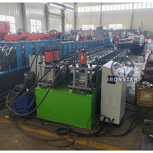 Nueva Máquina Perfiladora de Rodillos para Rieles Guía de Puertas Enrollables Ironstar 2026 / Máquina para Fabricar Puertas Enrollables - Product Image 2