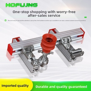 Robot Gripper Fixture Accessories Jig Parts Metal Fittings Fixed Block Tianxing L Block Single Double Five-hole Nut Suction <b>Cup</b> - Product Image 4