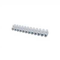 Bloc de jonction à vis double BELEK 4mm² 450V 32A, connecteur de bande haute tension 32A pour installations électriques