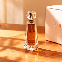 Stock d'usine : flacons de parfum en verre vides rectangulaires distinctifs de 30 ml, 50 ml et 100 ml. Boîtes d'emballage et bou