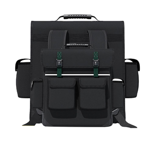 Sac à outils multifonctionnel en tissu Oxford, sac d'électricien avec fermeture à glissière pour outils de réparation - Product Image 1