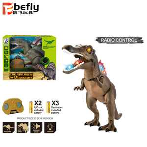 Jouet de <span class=keywords><strong>dinosaure</strong></span> radiocommandé en plastique réaliste avec mouvements et sons - Product Image 3