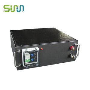 Batería de Almacenamiento de Energía de 48V y 100Ah Personalizada, Protocolo de Comunicación RS485 y WiFi con Interruptor de Circuito, Resistente a la Intemperie Industrial IP67 - Product Image 1