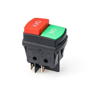 Interrupteur à bascule KCD4 10A 220V AC DC 22x19mm, commande mécanique pour machine de lavage de voiture et voiture jouet - Product Image 3
