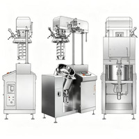 Ligne de production d'émulsifiant homogénéisateur sous vide en acier inoxydable Zhongjie, mélangeur à cisaillement élevé, fabrication de pâtes visqueuses 50-1000L