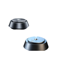 Diffuseur d'huiles essentielles portable à ultrasons pour voiture, modèle Hotsales, finition métallique, alimentation USB, garantie 1 an, coffret cadeau US