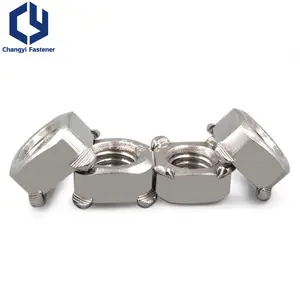 Hot selling welding nut factory price Stainless Stee Square Welding Nuts