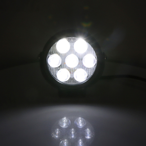 4.5 inch phụ trợ LED HI/chùm lái xe lũ đèn trắng + Hàng ngày màu vàng 70 Wát ô tô Hệ thống chiếu sáng LED lái Xe Sương Mù Ánh Sáng - Product Image 5