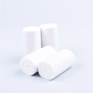 ผ้าก๊อซทางการแพทย์ 6x8 นิ้ว ผ้าฝ้ายลินินเนื้อนุ่ม สีขาว ใช้แล้วทิ้ง สำหรับปิดแผล 10 ม้วนต่อถุง ผลิตจากเจียงซู - Product Image 1