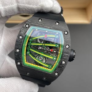 Reloj Mecánico Tourbillon RM Top Four-Claw Skeleton 59-01 de 43 mm para Hombre, Caja de Titanio de Alta Calidad, Esfera de Cristal de Zafiro - Product Image 2