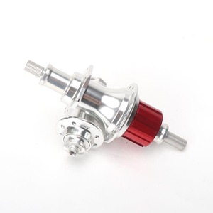 <strong>Bicycle</strong> Hubs Brompton 7-Speed 112mm Dropout <strong>Taiwan</strong> 4 Palin Aluminum Alloy V-Brake Small Wheel Hub Folding Bike Hub - Product Image 4