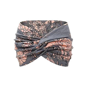 <span class=keywords><strong>Bandeau</strong></span> de Sport Bohème Large à Bord, Élastique <span class=keywords><strong>pour</strong></span> Yoga, Imprimé Croisé, Accessoire <span class=keywords><strong>Cheveux</strong></span> <span class=keywords><strong>pour</strong></span> Femmes Style Européen et Américain - Product Image 5