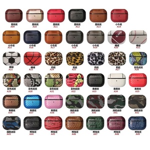 <span class=keywords><strong>Étui</strong></span> de protection en cuir PU Funda de luxe pour <span class=keywords><strong>Airpods</strong></span> <span class=keywords><strong>Pro</strong></span>, vente en gros, 2020 - Product Image 5