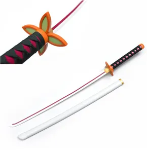 Anime Wapen Props Zwaard Iaido Swordsmanship Martial Arts Praktijk Training Paar Praktijk Prestaties Props Houten Katana Zwaarden