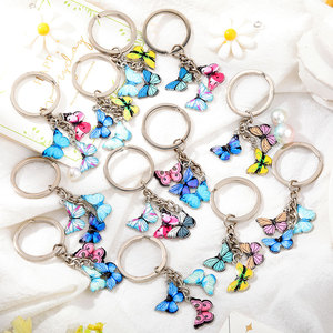 Porte-clés en métal en forme de mini sac sculpté en alliage écologique, accessoire d'Halloween, modèle cristal, best-seller - Product Image 1