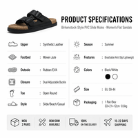 Sandalias de Verano para Hombre 2026, Diseño Personalizado OEM, Punta Redonda, Estilo Casual para Uso Diario, Playa y Aire Libre, Fabricadas en China