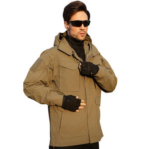Chaqueta Cortavientos <span class=keywords><strong>Ejecutiva</strong></span>, Uniforme Táctico, <span class=keywords><strong>Ropa</strong></span> de Camuflaje, Chaqueta Versátil con Solapa para Tormentas y Cremallera Vislon - Product Image 2